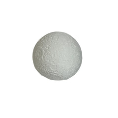 Bio Urn — 3D-printed lunar sphere urn, isolated product photo